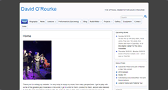 Desktop Screenshot of davidorourke.com