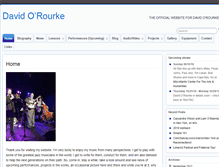 Tablet Screenshot of davidorourke.com